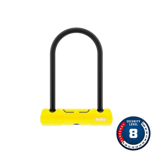 Abus 402 U-Lock Key 150x160mm 5.9x6.3 Thickness in mm: 10mm Yellow Mini