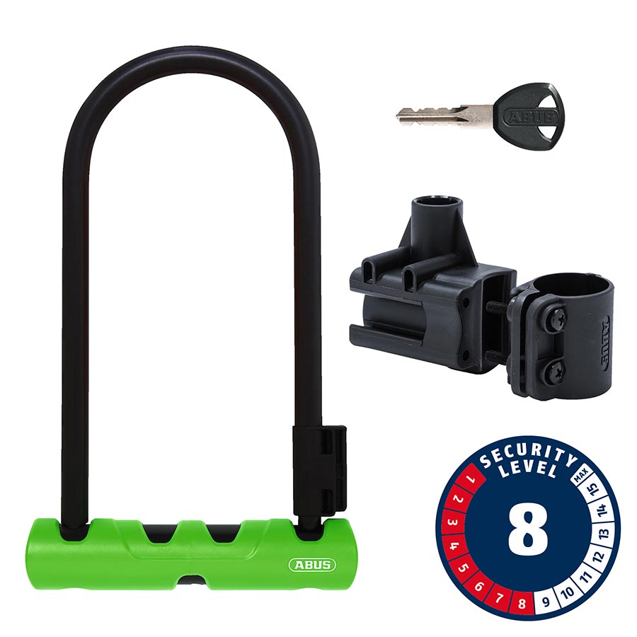 Abus 410K/170HB230 SH Ultra U-Lock - Green