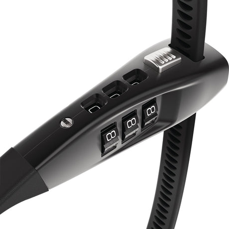 Abus, Combiflex TravelGuard 70, Cable lock, Combination, 4mm, 70cm, 2.3', Black