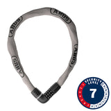 Abus, Tresor 6807C, Chain Lock, Combination, 7mm, 85cm, 2.8', Black