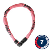 Abus, Tresor 6807C, Chain Lock, Combination, 7mm, 85cm, 2.8', Black