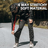 Cycling Pants for Men Windproof Thermal Fleece Winter Athletic