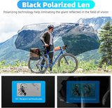 Polarized Cycling Glasses with 4 Interchangeable Lenses