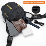 ROCKBROS 3-IN-1 Motorcycle Leg Bag Waterproof, Multi-Functional 10L Pack