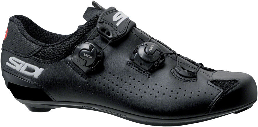 SIDI Genius 10  Road Shoes - Men's Black/Black 42