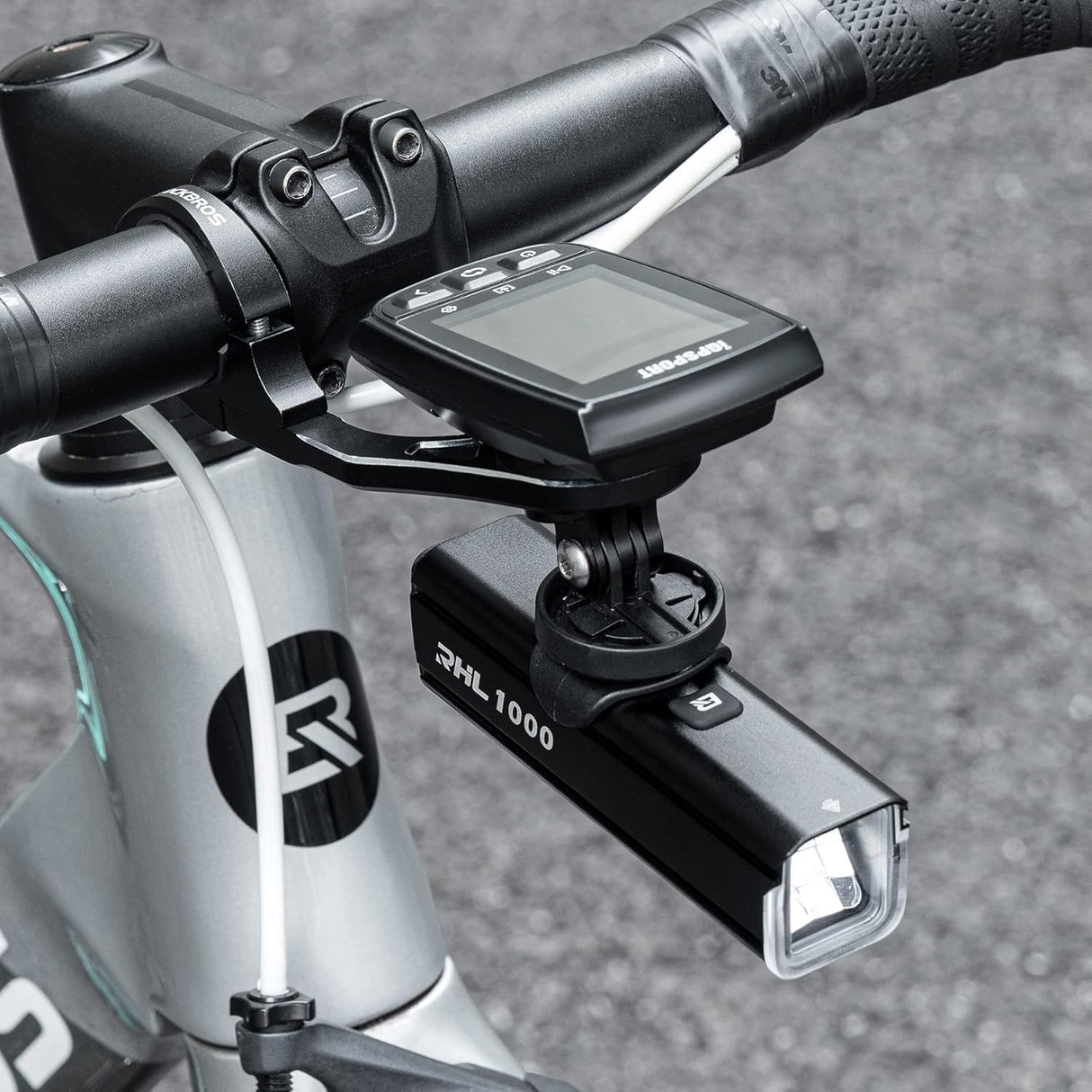 ROCKBROS Out Front Bike Mount Cycling Computer Mount Bike Handlebar 1.25''/ 31.8mm