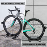 Foldable Carbon Steel Floor Bike Stand for 20"-29" Wheels