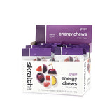 Skratch Labs, Sport Energy, Chews, Grape, 10pcs