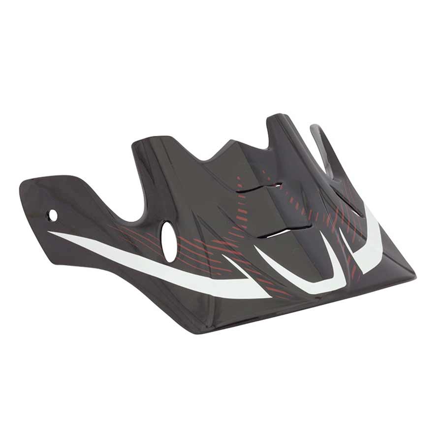 Pryme Evil Visor Bk/Rd