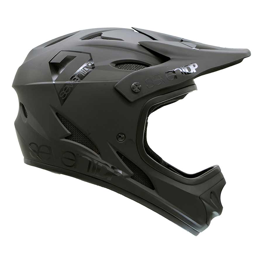 7iDP M1 Youth Helmet Matt Black/Gloss Black L 50 - 52cm