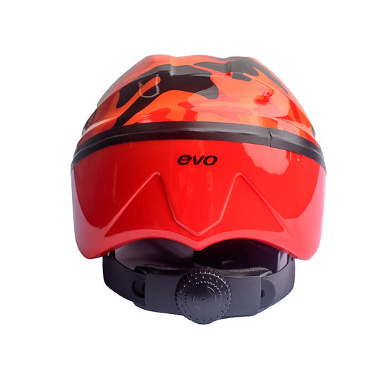 EVO Beep Beep Helmet Orange Camo 44 - 50cm