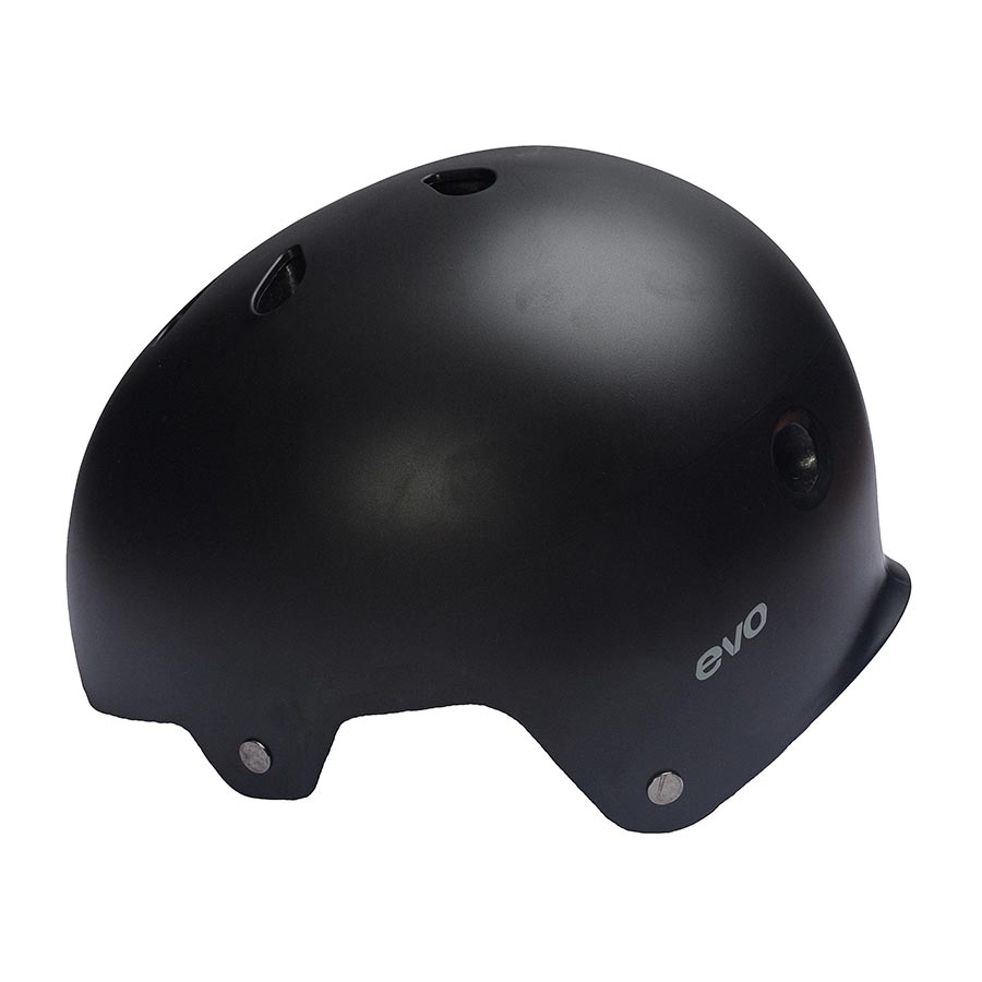 EVO Nollie Classic Helmet Satin Black Youth S/M 48 - 54cm