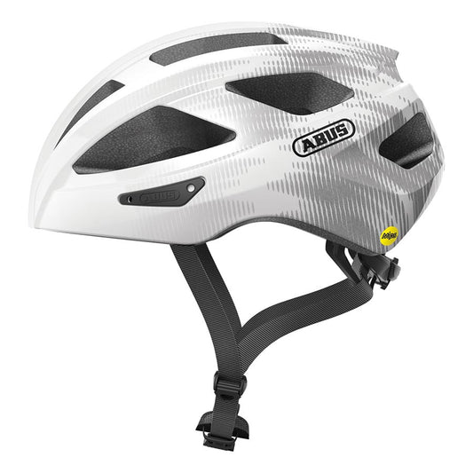 Abus Macator MIPS Helmet - White Silver Medium