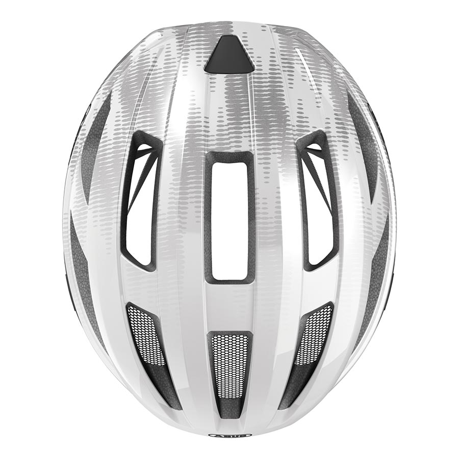 Abus Macator MIPS Helmet - White Silver Small