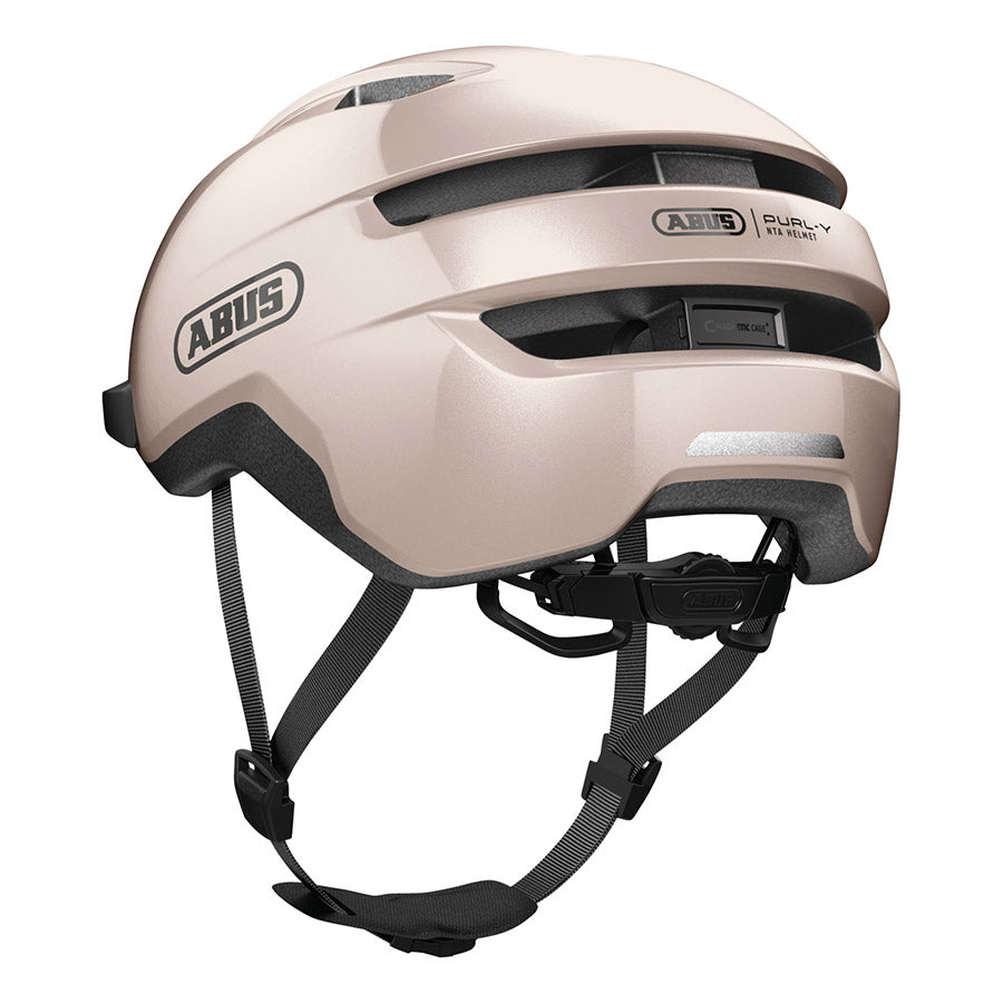 Abus, Purl-Y, Helmet, L, 57 - 61cm, Shiny Black