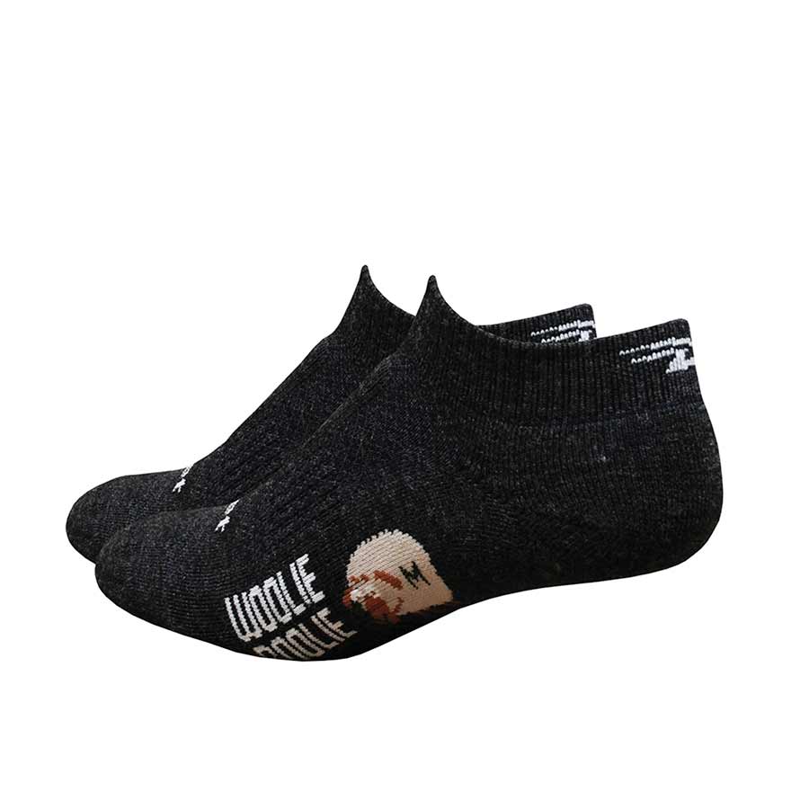 DeFeet Woolie Boolie 1" Socks Charcoal S Pair