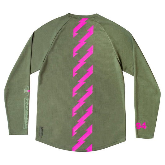 Muc-Off Riders LS Jersey Long Sleeves Men Green L