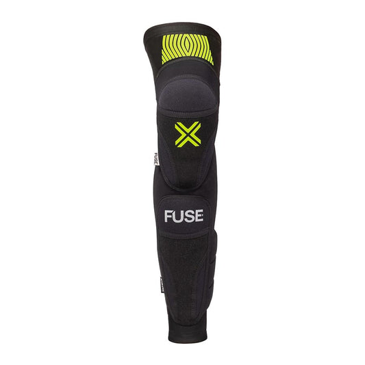 Fuse Omega 100 Knee Combo Knee/Shin Guard Black L Pair