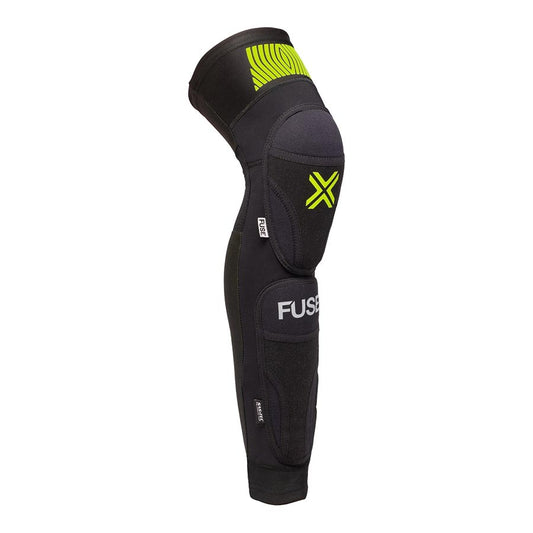 Fuse Omega 100 Knee Combo Knee/Shin Guard Black M Pair