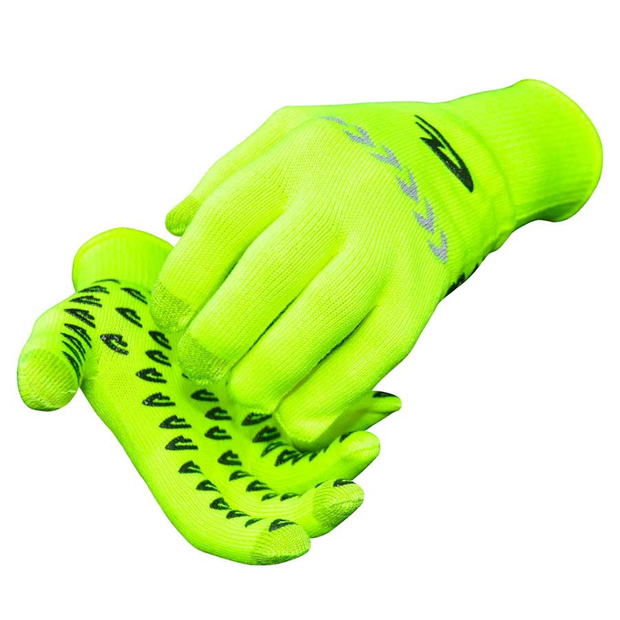 DeFeet Duraglove ET Winter Gloves Reflective Neon Yellow L