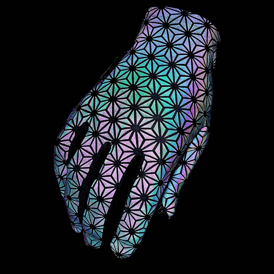 Supacaz SupaG Long Full Finger Gloves Oil Slick L Pair