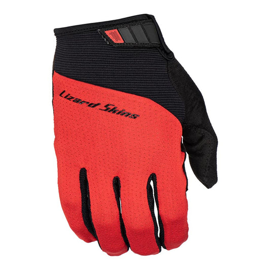 Lizard Skins Monitor Traverse Full Finger Gloves Crimson Red XXL Pair