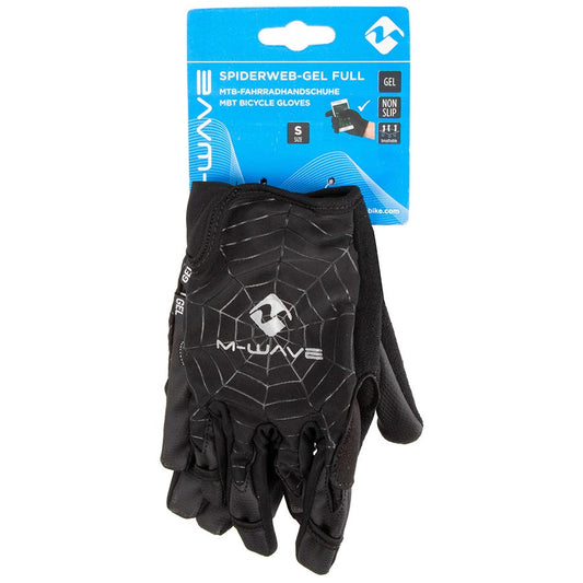 M-Wave Spider Web Full Full Finger Gloves M Pair