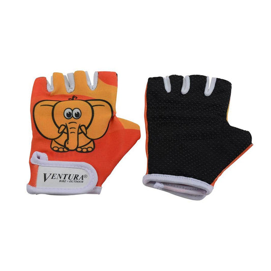 Ventura Childrens Bike Gloves Orange XS Pair