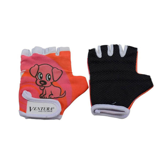 Ventura Childrens Bike Gloves Pink XS Pair