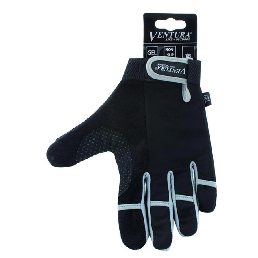 Ventura Full Finger Touch Full Finger Gloves Gray M Pair