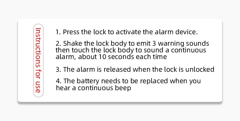 ROCKBROS Motorcycle Disc Lock Alarm Anti-theft 110db Waterproof Alloy Steel 6MM Electric device Scooter Helmet Bicycle Cable Lock