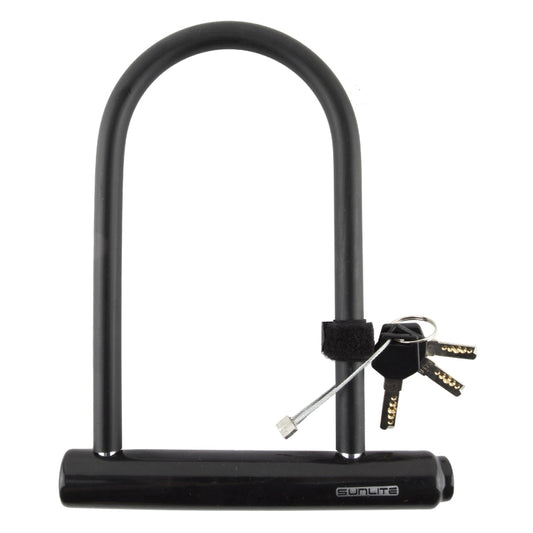 Sunlite Standard U-Lock Bulk  4x7.75`/10.16x19.68cm Blk