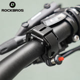 ROCKBROS Bike Mini Hidden Bell Loud Sound Aluminum Alloy Warning 100db Bell of Bicycle Handle Portable Cycling Equipment Fit MTB Road Folding Bike