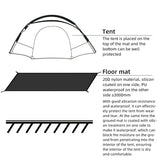 Qunature Ultra-Light Waterproof Double Floor Mat 20D Nylon Camping Pad