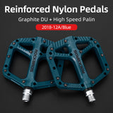 ROCKBROS Extra Large Bike Pedals in Various Colours (Pair)