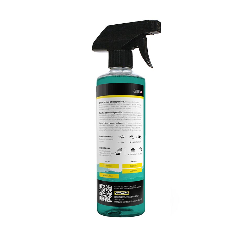 Green Fizz Bike Wash, 16oz Trigger Spray