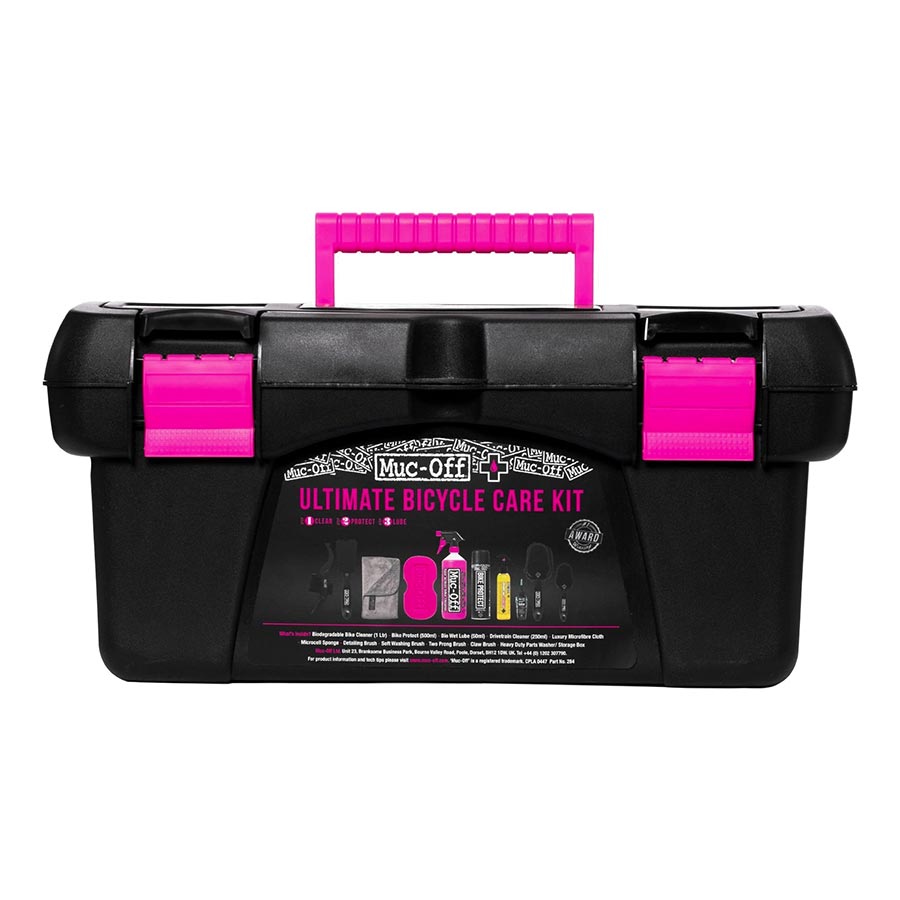 Muc-Off Ultimate Bicycle Cleaning Kit: Toolbox with 10 Pieces