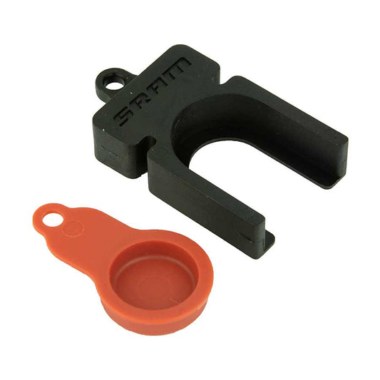 SRAM Monoblock Caliper 21mm Piston Removal Tool - For Level Ultimate/TLM/ eTap HRD Includes Plug Removal Block