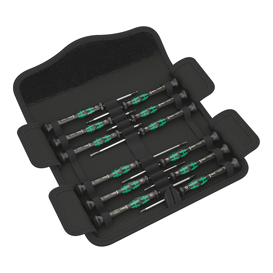 Wera Kraftform Micro 12 Universal 1 Screwdriver Set - 12 Piece