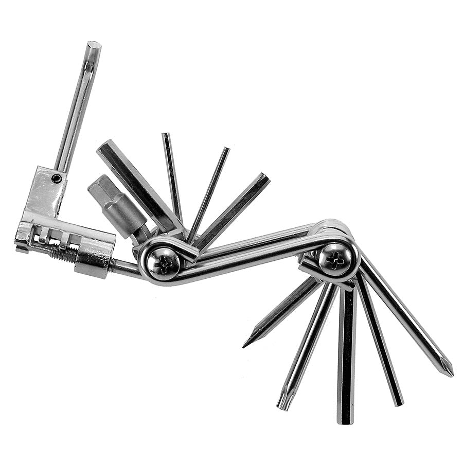 Ventura 11F Mini Multi Multi-Tools Number of Tools: 11 Hex 2mm 2.5mm 3mm 4mm 5mm 6mm 8mm T25 Phillips Flat Head Chain tool