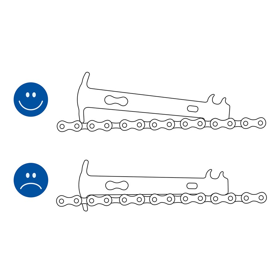 M-Wave Chain Checker Chain Tool Quickly shows if a chain stilll has some life