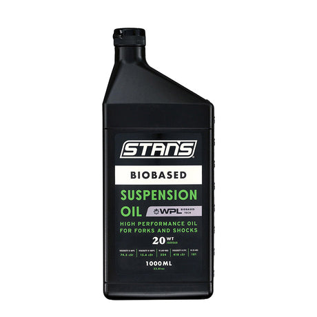 Stans No Tubes, BioBased Suspension Oil, 2.5wt, 1L, Biodegradable, non-toxic, PTFE-free