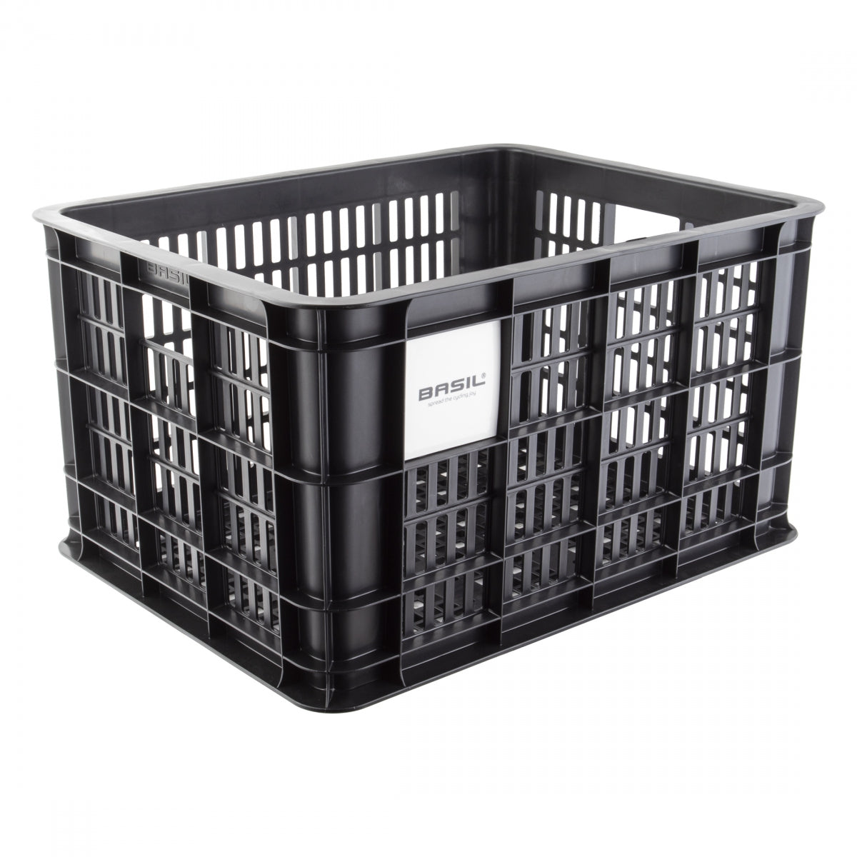BASKET BASIL RR RACTOP CRATE M 29.5L BK(I) RECYCLED MATERIAL