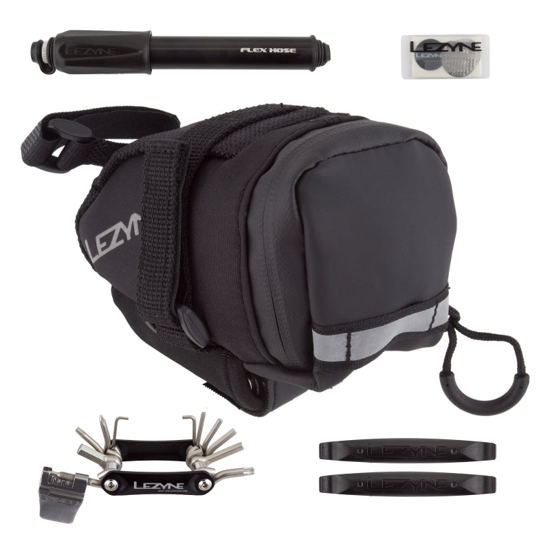 Lezyne M-Caddy Sport Saddle Bag Kit Black