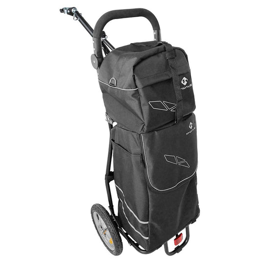 M-Wave Stalwart Shop 2 Bike Shopping Bag Trailer