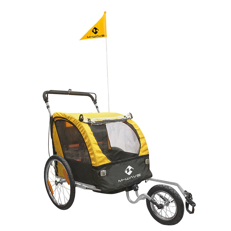 M-Wave Stalwart Kid 3in1 Kid Trailer Stroller Jogger