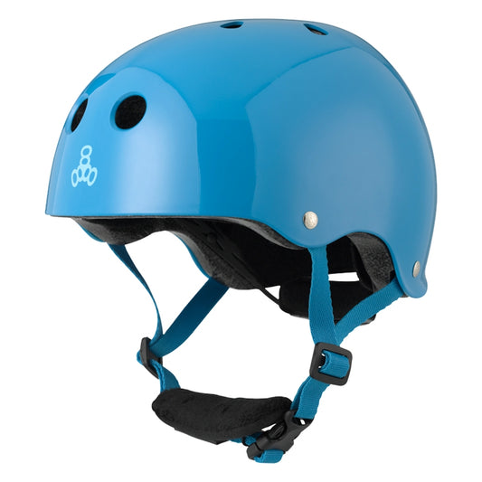 Triple eight LiL 8 Helmet BMX/Skate ABS Hard Shell Youth XS/SM Blue Dial Adjust