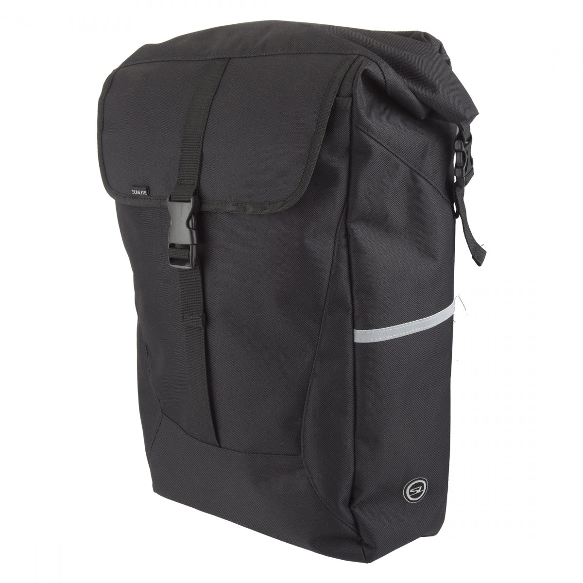 BAG SUNLT PANNIER TRAVELER MED EA BK (G)