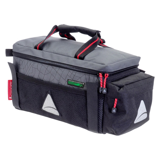 Axiom Seymour Oceanweave P9 Trunk Bag Velcro Straps 549 c.i. Grey/Black