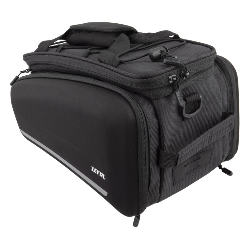 Zefal Z Traveler 80 Velcro Straps 12.5x9x8.4` 1953 c.i. Black